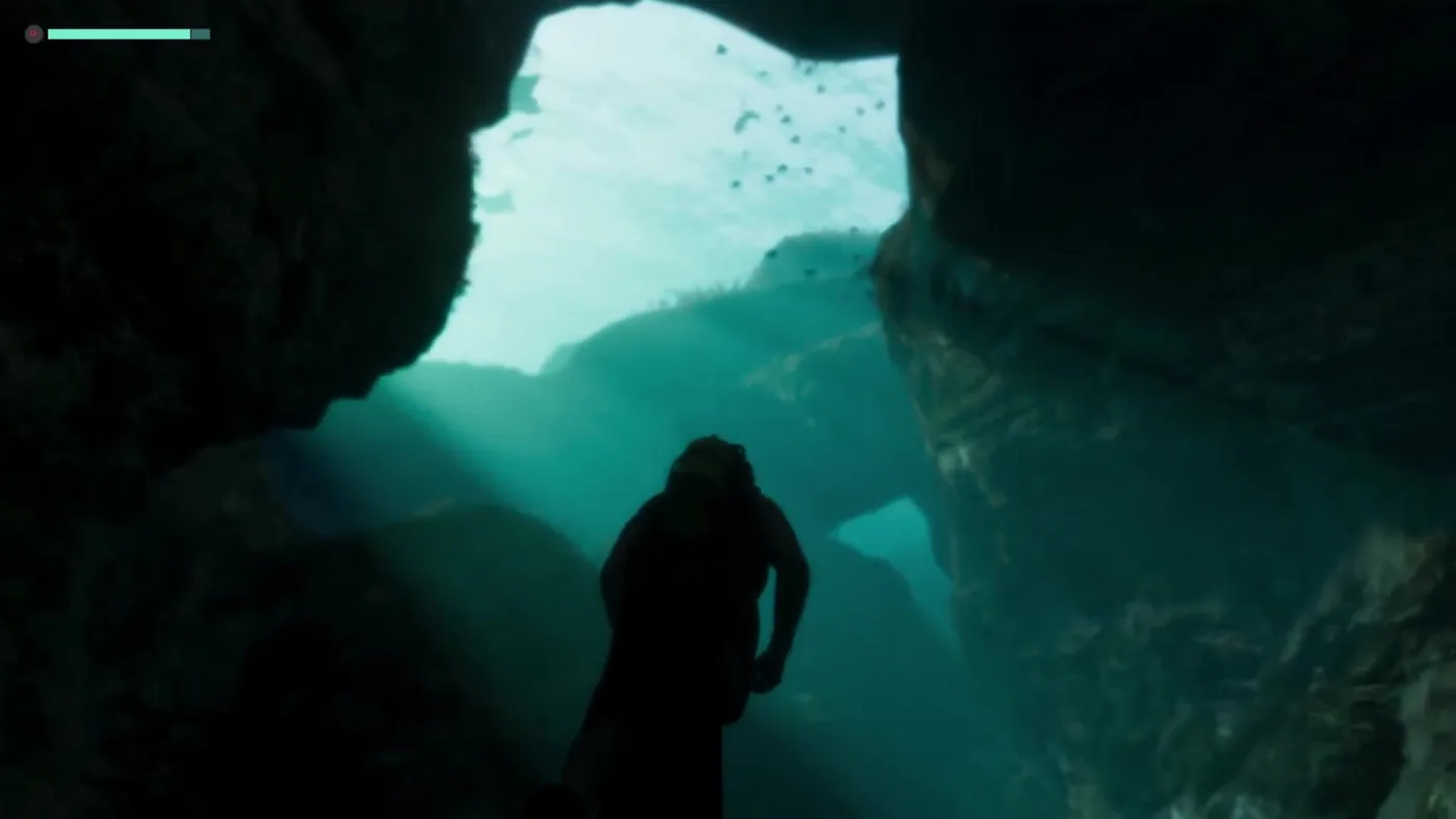 Diving a cave in GTA 6