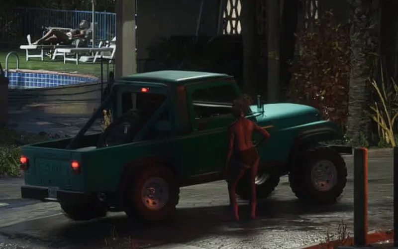 Short-cab 4x4 pickup